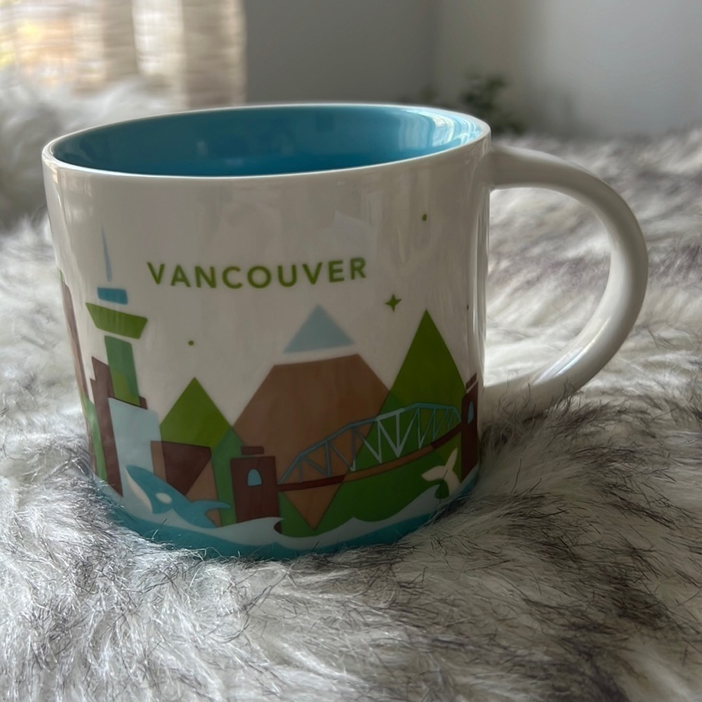 Vancouver British Columbia Starbucks Coffee Tea Mug You Are Here Collect…
